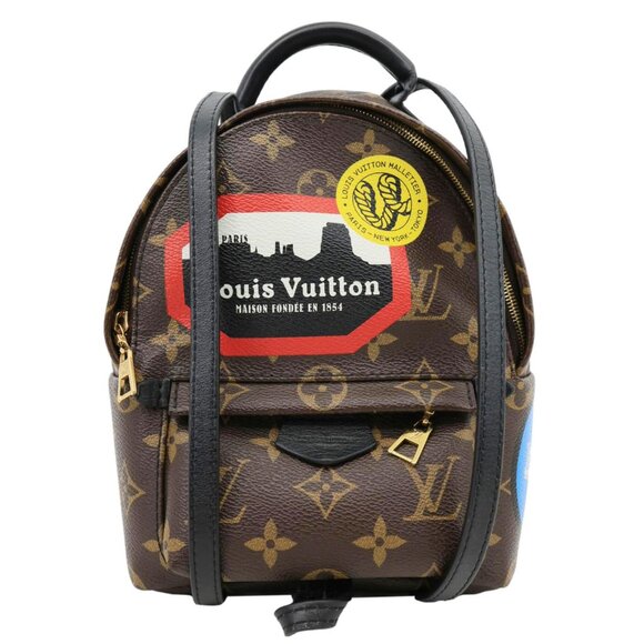 Louis Vuitton  Palm Spring World Tour Monogram Canvas Backpack Brown main image 4